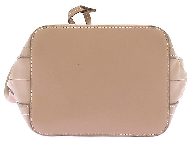 Robert Clergerie Robert Leather Bucket Bag Camel - view 5