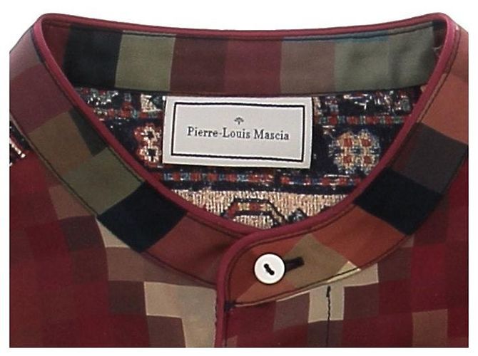 Pierre Louis Mascia Camicia di seta Multicolore - vista 5