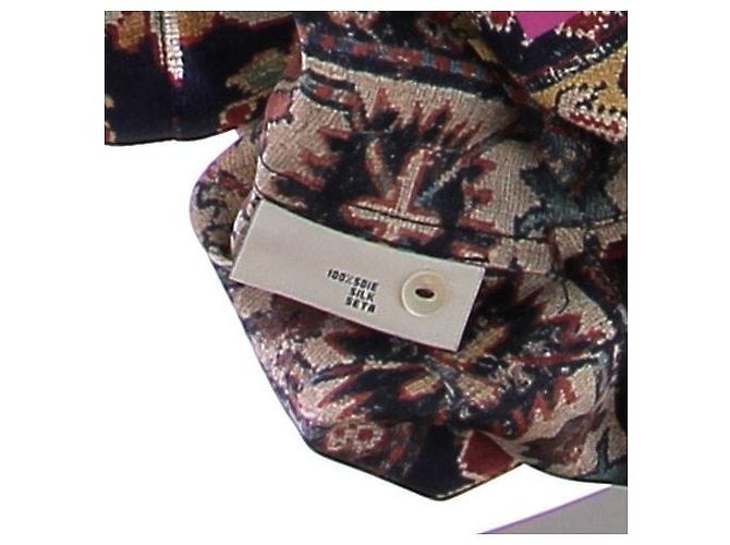 Pierre Louis Mascia Camicia di seta Multicolore - vista 7
