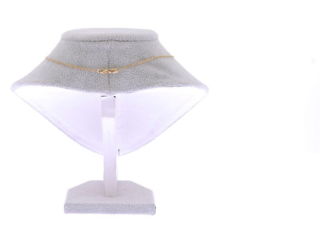 Louis Vuitton Collana pendente in oro giallo, diamanti e perle D'oro - vista 2