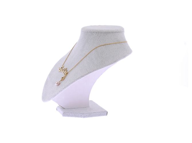 Louis Vuitton Collana pendente in oro giallo, diamanti e perle D'oro - vista 4