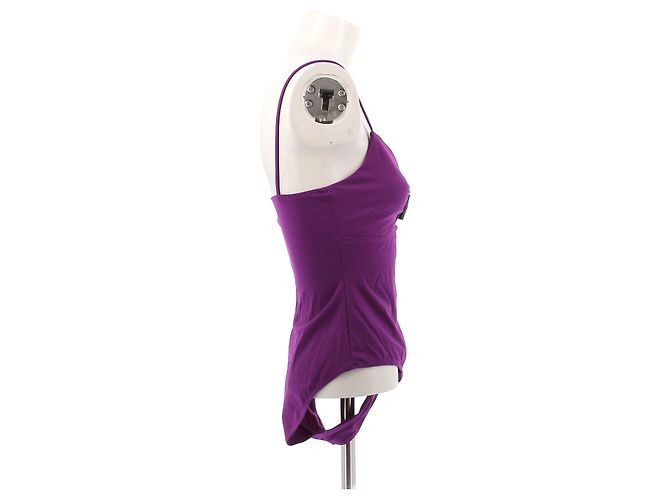 Longchamp Lila Einteiler Badeanzug - Ansicht 3