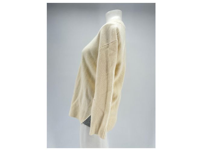 Autre Marque Suéter de cachemira blanca Blanco - vista 4