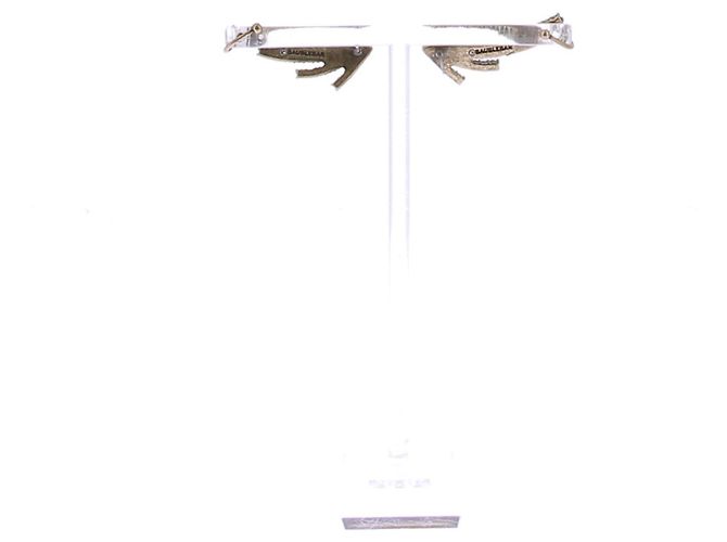 Autre Marque Ohrringe mit Strass Silber - Ansicht 2