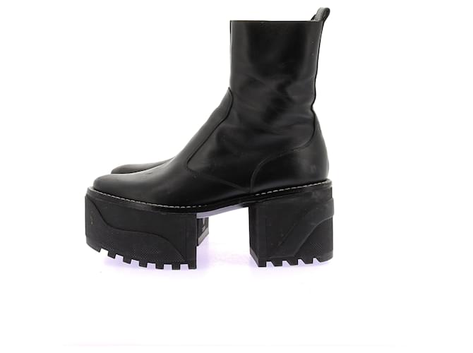 Louis Vuitton Botines de plataforma Negro - vista 3