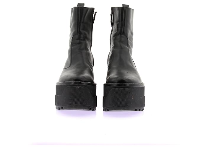 Louis Vuitton Botines de plataforma Negro - vista 4