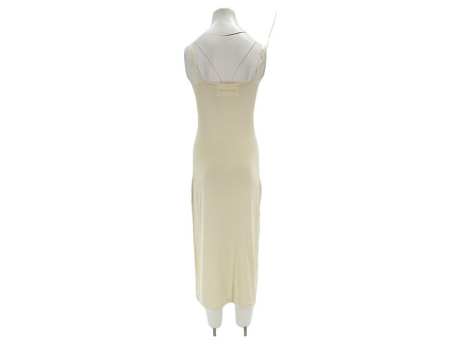 By Malene Birger Off White Langkleid Viscose Khaki - Ansicht 2