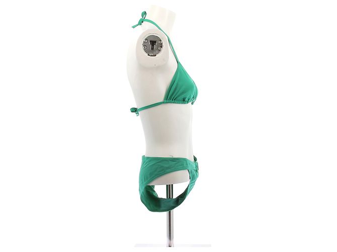 Hermès Costume da bagno a due pezzi Verde - vista 3