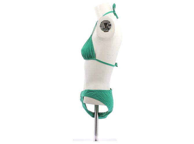 Hermès Costume da bagno a due pezzi Verde - vista 4