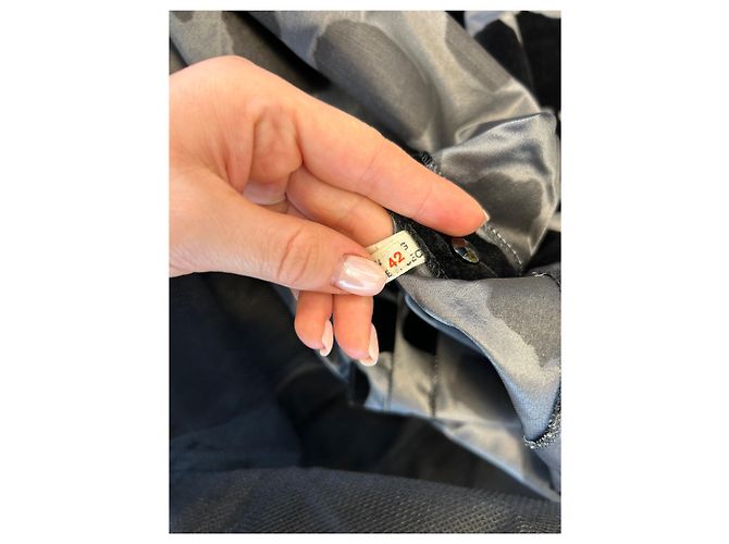 Christian Dior Bicolor Couture Kleid Schwarz - Ansicht 7