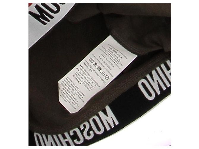 Moschino Moletom com zíper e capuz verde-oliva Caqui - vista 5