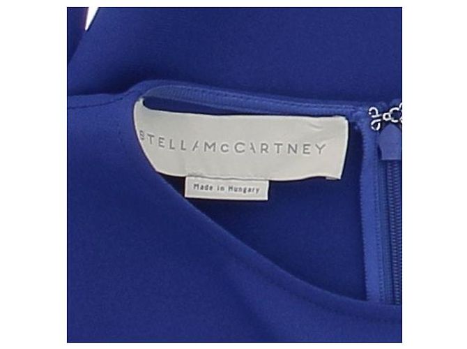 Stella Mc Cartney Stella McCartney Kleid Blau Viscose - Ansicht 6