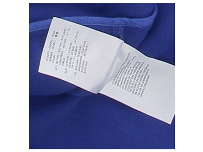 Stella Mc Cartney Stella McCartney Kleid Blau Viscose - Ansicht 7