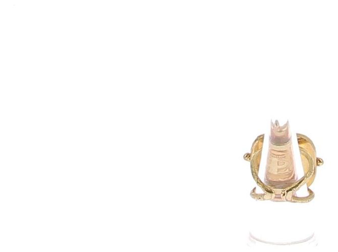 Autre Marque Goldring und Halbedelstein Golden - Ansicht 2