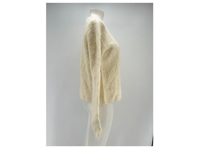 Autre Marque Suéter de lana de alpaca "Freya" Blanco - vista 3