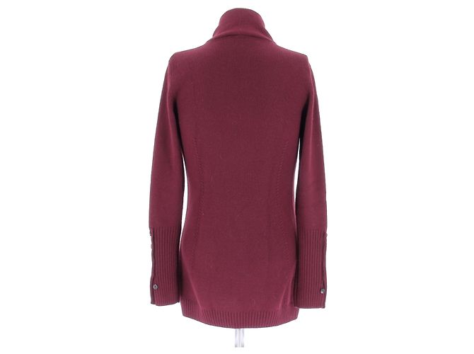 Loro Piana Bordeauxfarbener Cashmere-Cardigan - Ansicht 2