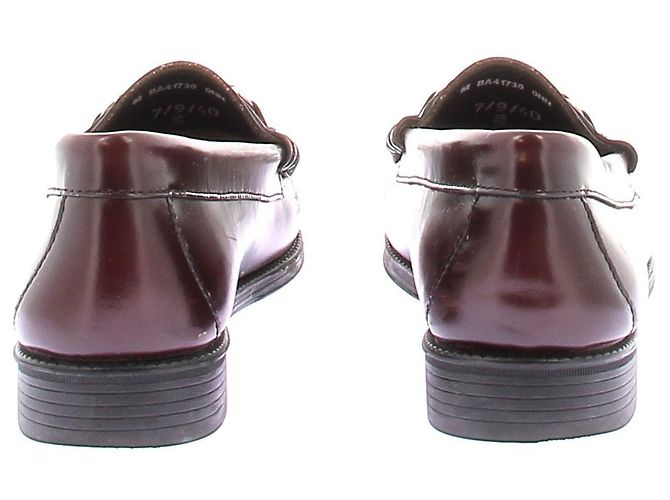 Autre Marque Mocasines de cuero "Lincoln Penny" Burdeos - vista 5