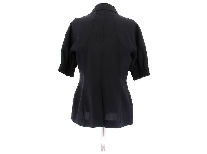 Nina Ricci Mischwolljacke Schwarz - Ansicht 2