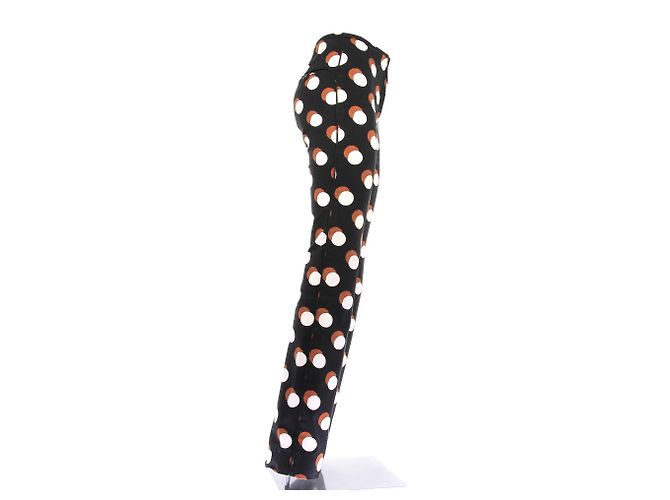 Louis Vuitton Punkte Hose Schwarz - Ansicht 3