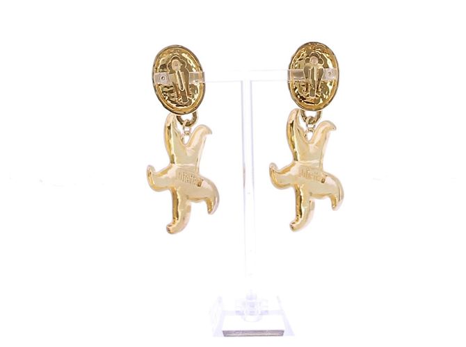 Autre Marque Orecchini a clip "Mermaid Clip" D'oro - vista 2