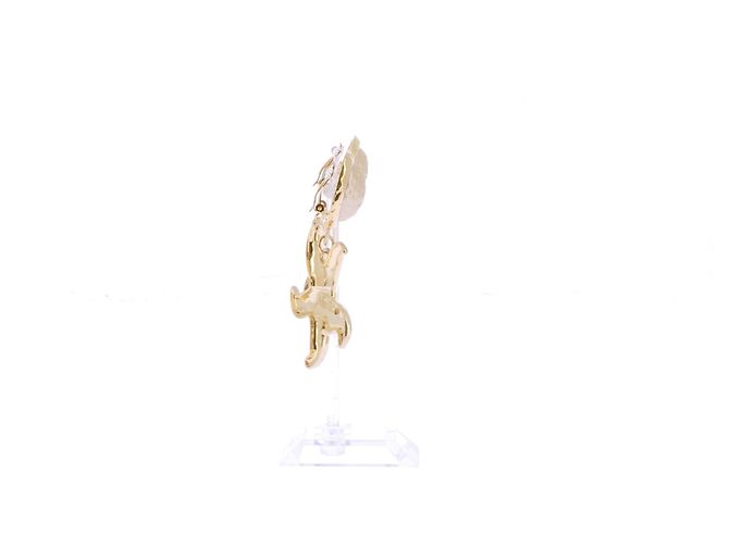 Autre Marque Orecchini a clip "Mermaid Clip" D'oro - vista 4