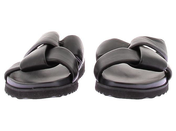 Autre Marque Sandali in pelle "OBI" Nero - vista 4