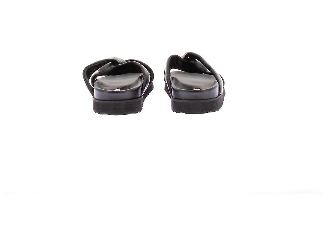 Autre Marque Sandali in pelle "OBI" Nero - vista 5