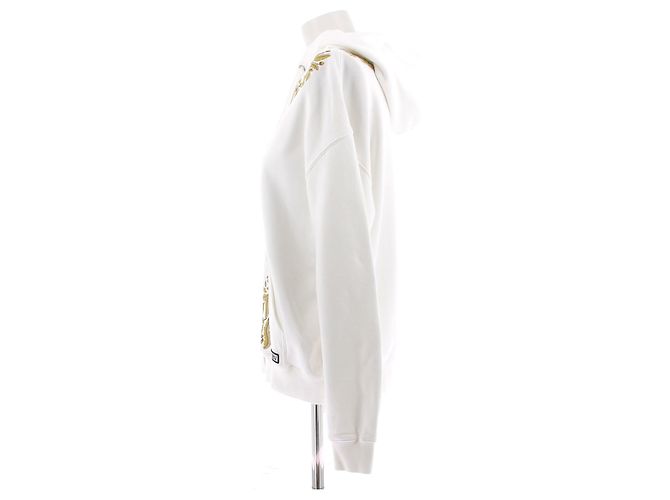 Giambattista Valli Weißer Kapuzenpullover - Ansicht 4
