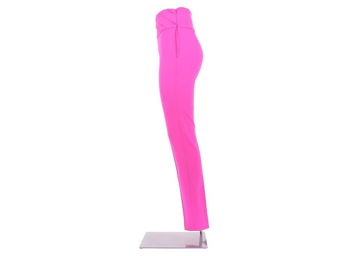 Attico Pantalón de lana rosa - vista 4
