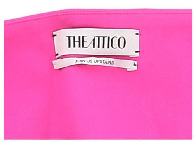 Attico Pantalón de lana rosa - vista 5