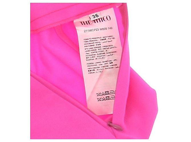 Attico Pantalón de lana rosa - vista 6