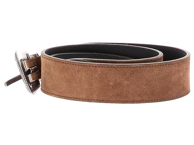 Saint Laurent Wildledergürtel Braun 90 cm - Ansicht 4