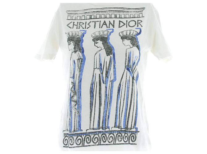 Dior T-shirt bianco "Atene" - vista 5