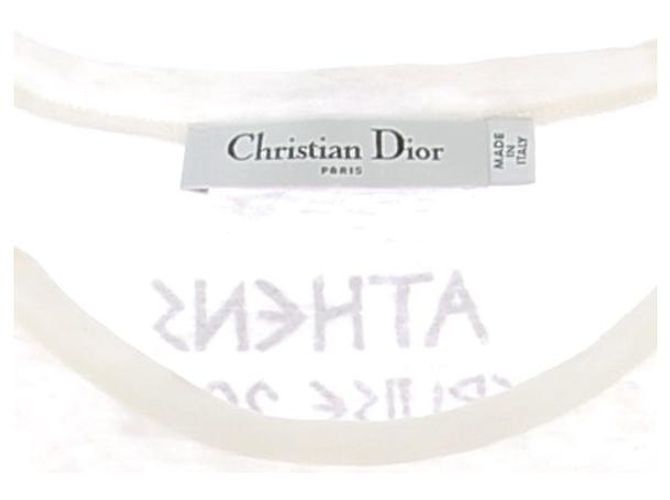 Dior T-shirt bianco "Atene" - vista 7