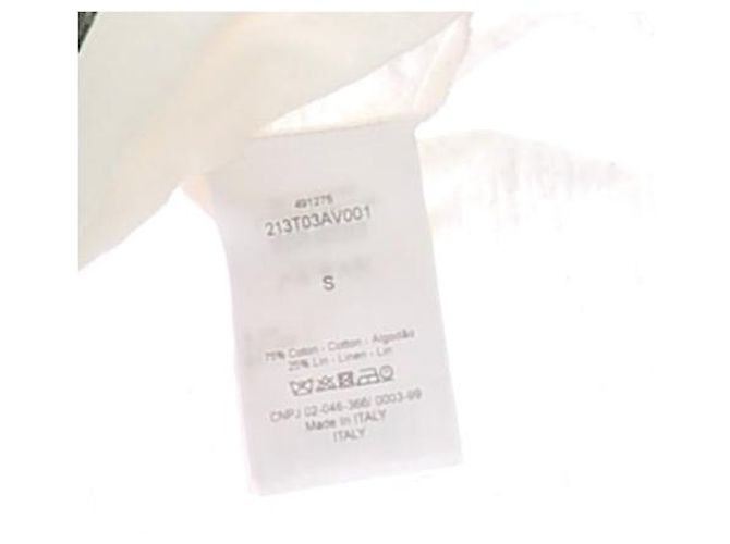 Dior T-shirt bianco "Atene" - vista 8