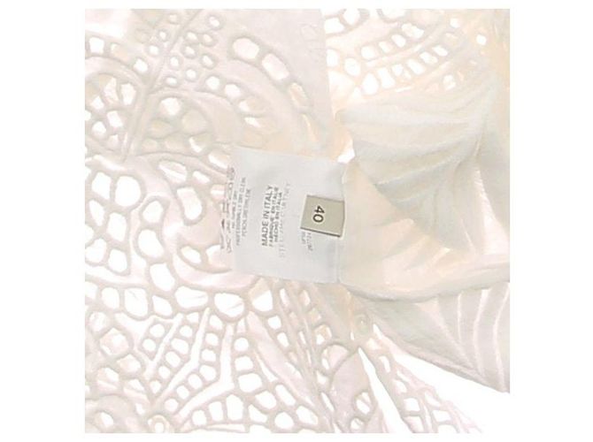 Stella Mc Cartney Blusa Stella McCartney Blanca de Algodón Blanco - vista 6