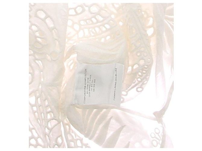 Stella Mc Cartney Blusa Stella McCartney Blanca de Algodón Blanco - vista 7
