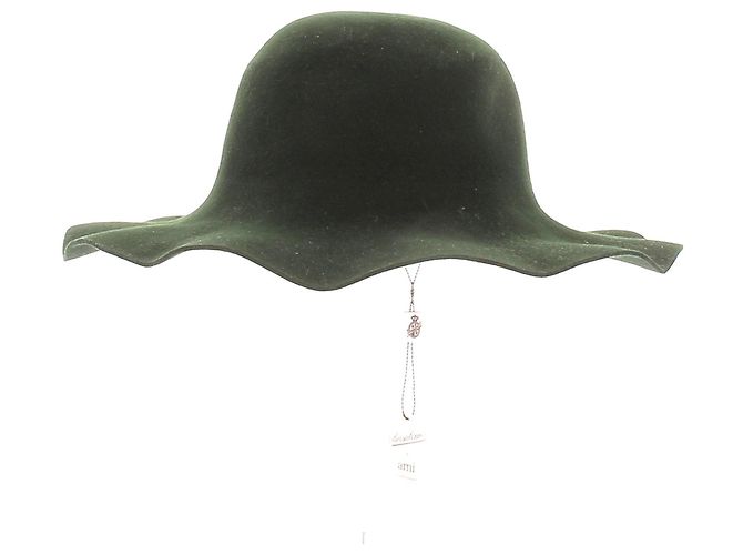 Borsalino Cappello di pelo verde - vista 2