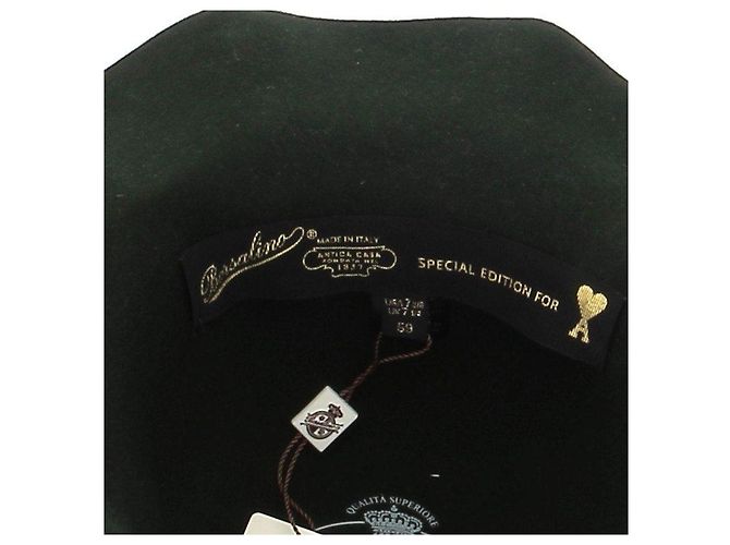 Borsalino Cappello di pelo verde - vista 7