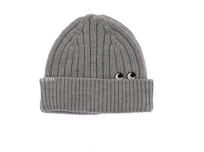 Anya Hindmarch x Uniqlo Grey Beanie - view 2