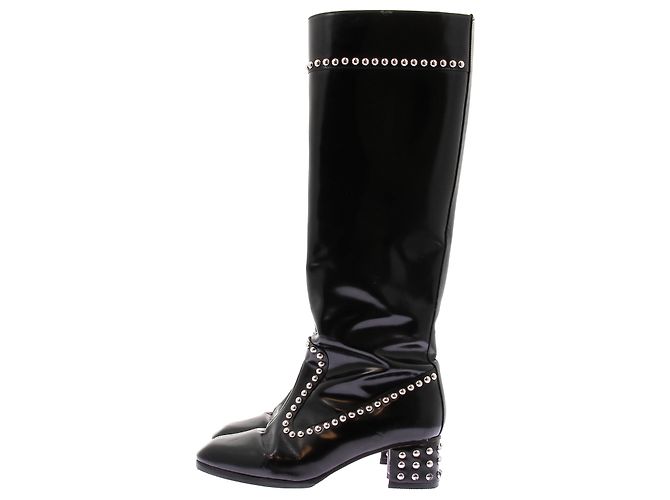 Maryam Nassir Zadeh Botas de tacón negras Negro - vista 3