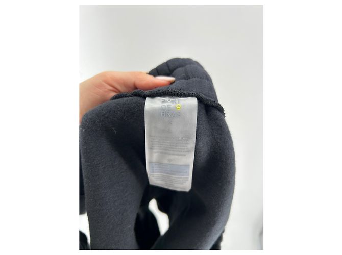 Autre Marque Mini short in cotone nero PORT DE BRAS - vista 4