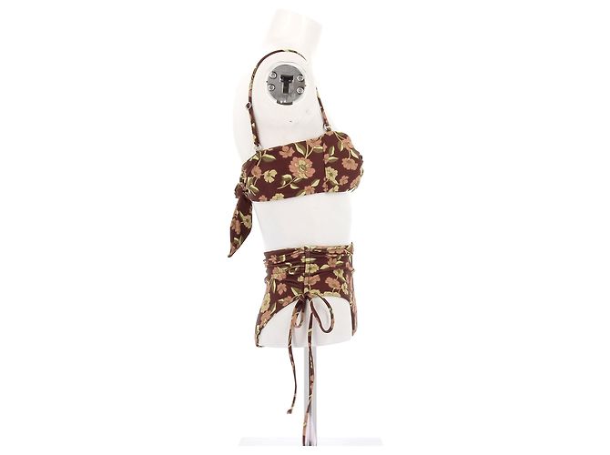 Faithfull the Brand Bikini "Anya" Burdeos - Ansicht 3