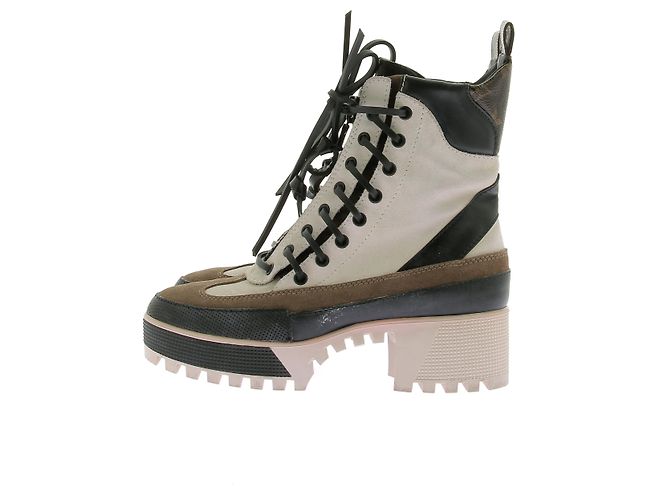 Louis Vuitton Botas deserto 'Lauréate' Caqui - vista 3