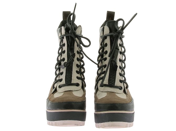 Louis Vuitton Botas deserto 'Lauréate' Caqui - vista 4