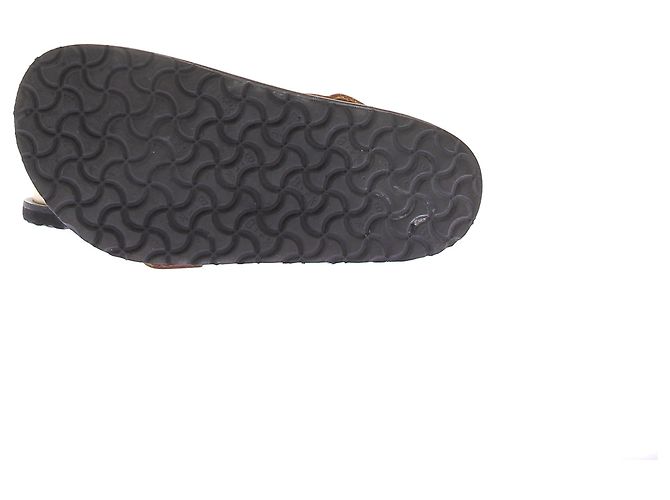 Birkenstock Sandali in pelle "Milano" Cammello - vista 7