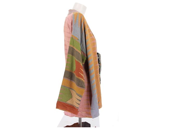 Autre Marque MIKKI Kimono in Bunt aus Baumwolle M Mehrfarben - Ansicht 3
