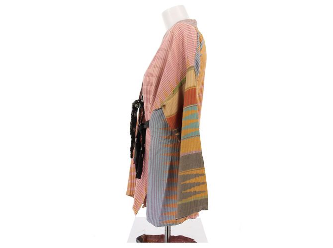 Autre Marque MIKKI Kimono in Bunt aus Baumwolle M Mehrfarben - Ansicht 4