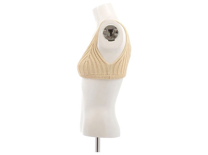 Autre Marque The Knotty Ones Stricktop Camel Baumwolle S Kamel - Ansicht 4