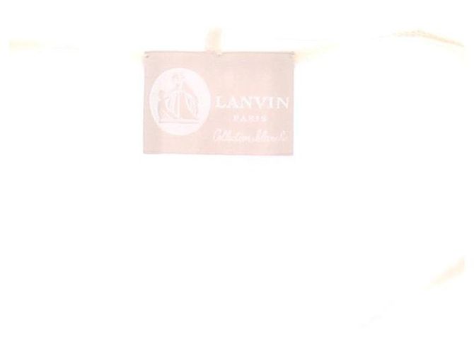 Camiseta blanca Lanvin de algodón con cuentas Blanco - vista 5